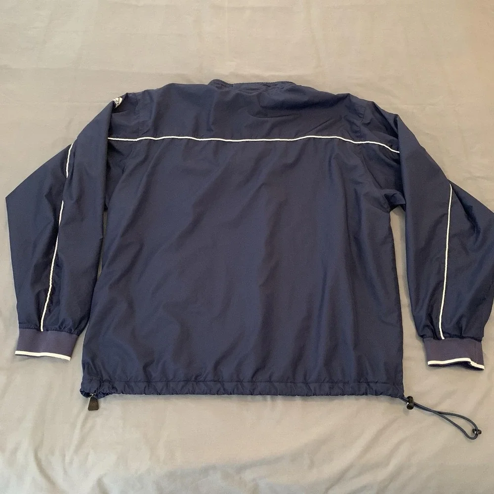 Vintage UCLA Bruins Adidas Windbreaker Mens XL Blue NCAA Basketball Pullover